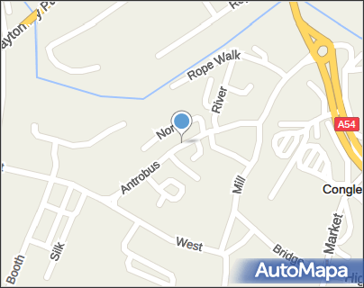 AutoMapa map
