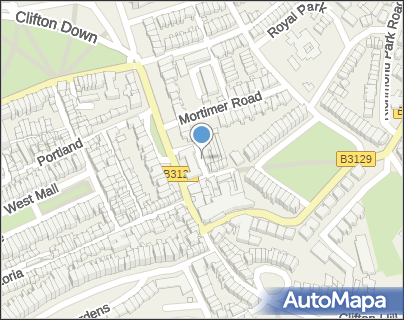 AutoMapa map